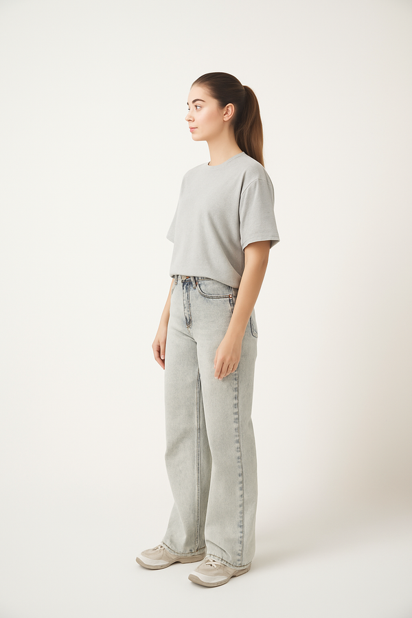 Basic Grey Tee | SS 25 Edition