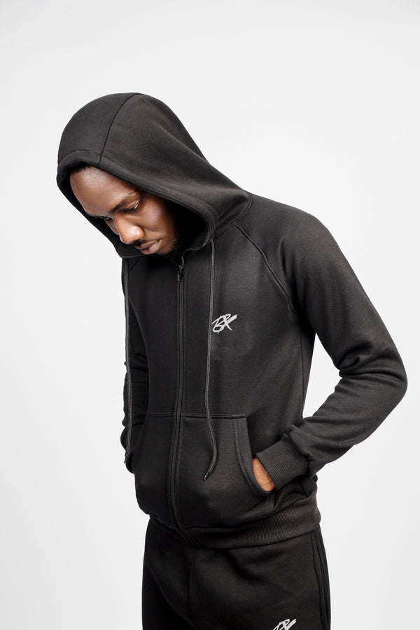 Bolt Black Fleece Tracksuit BOLTX