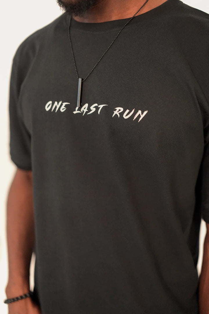 One Last Run - Black Tee BOLTX