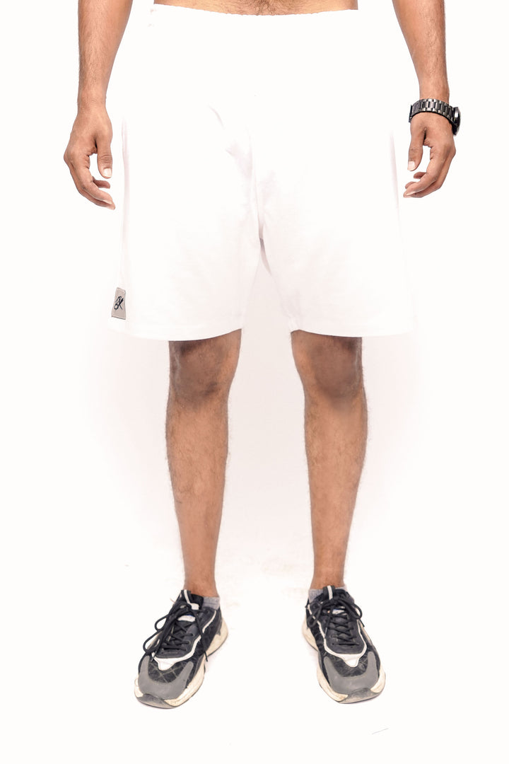 White Casual Shorts BOLTX