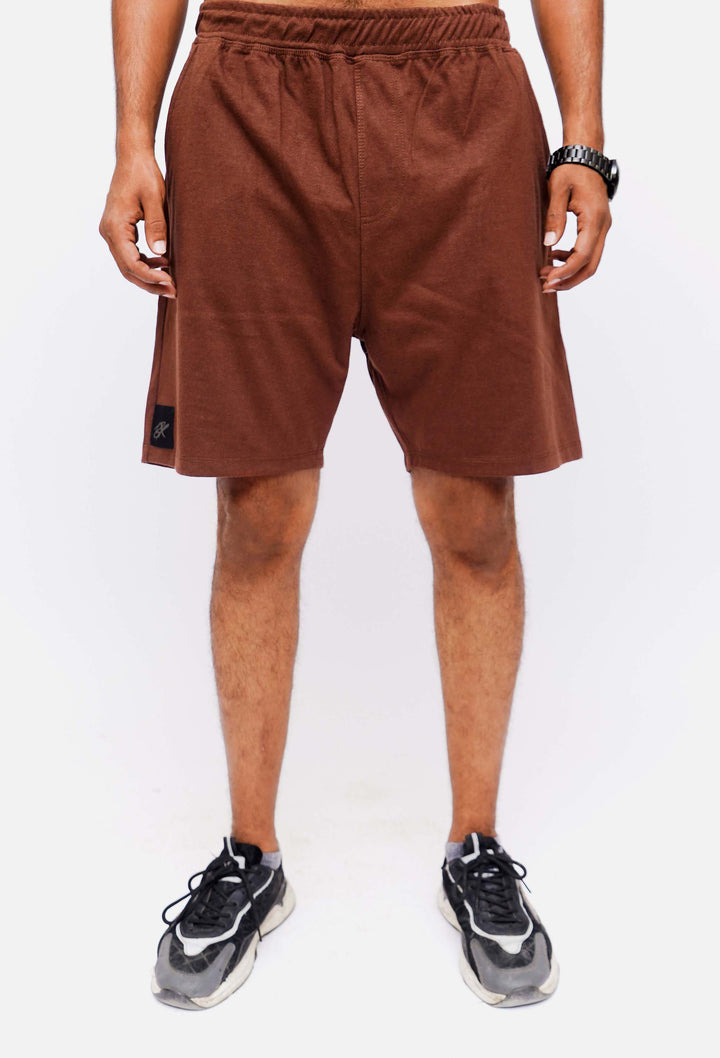 Brown Casual Shorts BOLTX