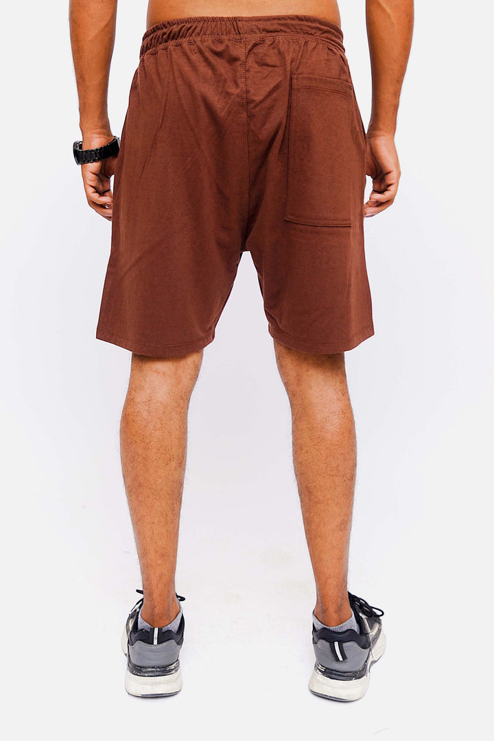 Brown Casual Shorts BOLTX